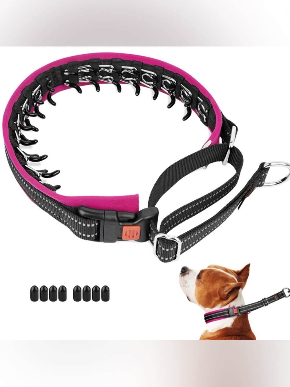 Pink Anti-pull collar